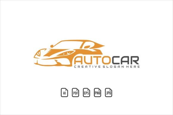 Auto Car Mascot Logo: Versatile Vector Design Template