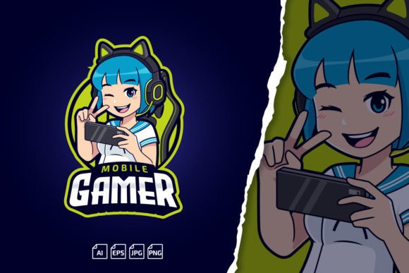 Cute Mobile Gamer: A Strategic Asset for Esport Identity and Branding