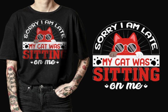 Funny Cat T-shirt Design Vector: Creative Possibilities
