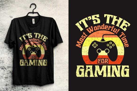 Game Lovers T-Shirt Design: From Pixels to Print-Ready Passion