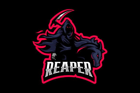 Grim Reaper Riding Horse Esport Logo: A Practical Asset for Competitive Branding