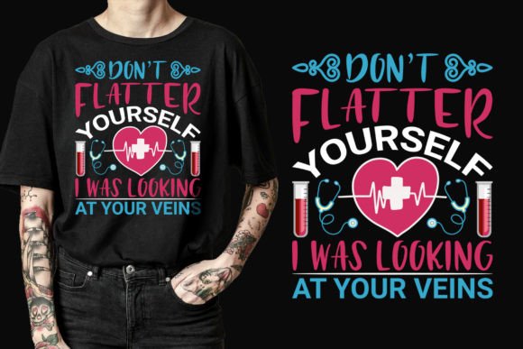 Nurse Print Ready Vector T-Shirt Design: Unlocking Quality and Versatility