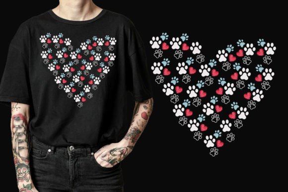 The Power of the Paw: Versatile Vector Designs for T-Shirts