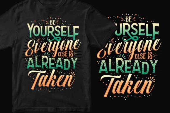 The Power of Typography T-Shirt Design SVG in Modern Custom Apparel