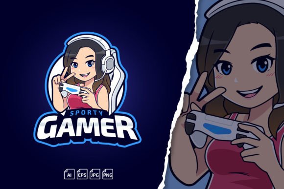 The Sporty Gamer Girl Logo: A Strategic Asset for Brand Identity in the eSports Ecosystem