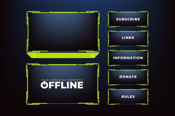 Understanding Creative Overlay Decoration Vector Assets for Live Streaming and Broadcast Design