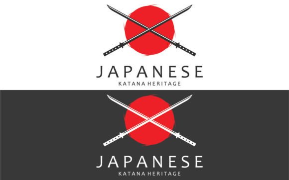 Vector Katana Sword Logo Template: Design Power in Seconds